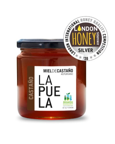 Miel de Castaño Cruda de Asturias - 410gr