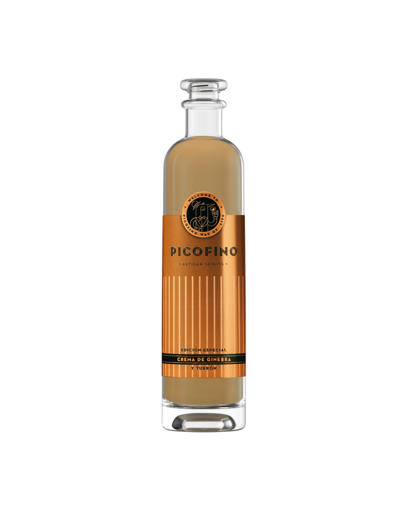 Crema de Ginebra y Turrón