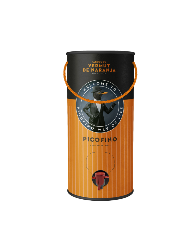 Doble Magnum Vermut Naranja Gin Fusión