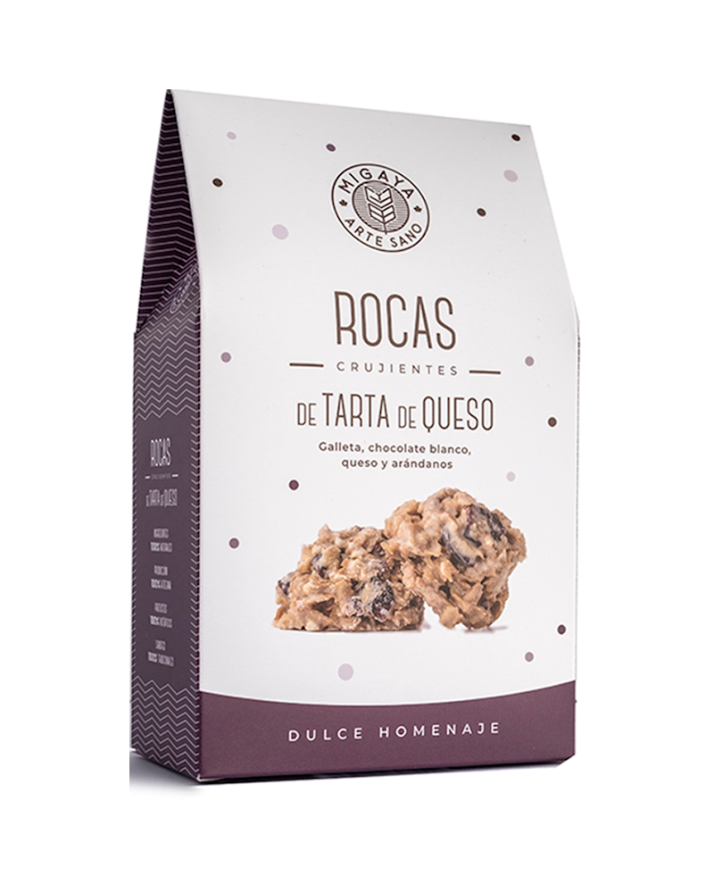 Rocas de Tarta de Queso