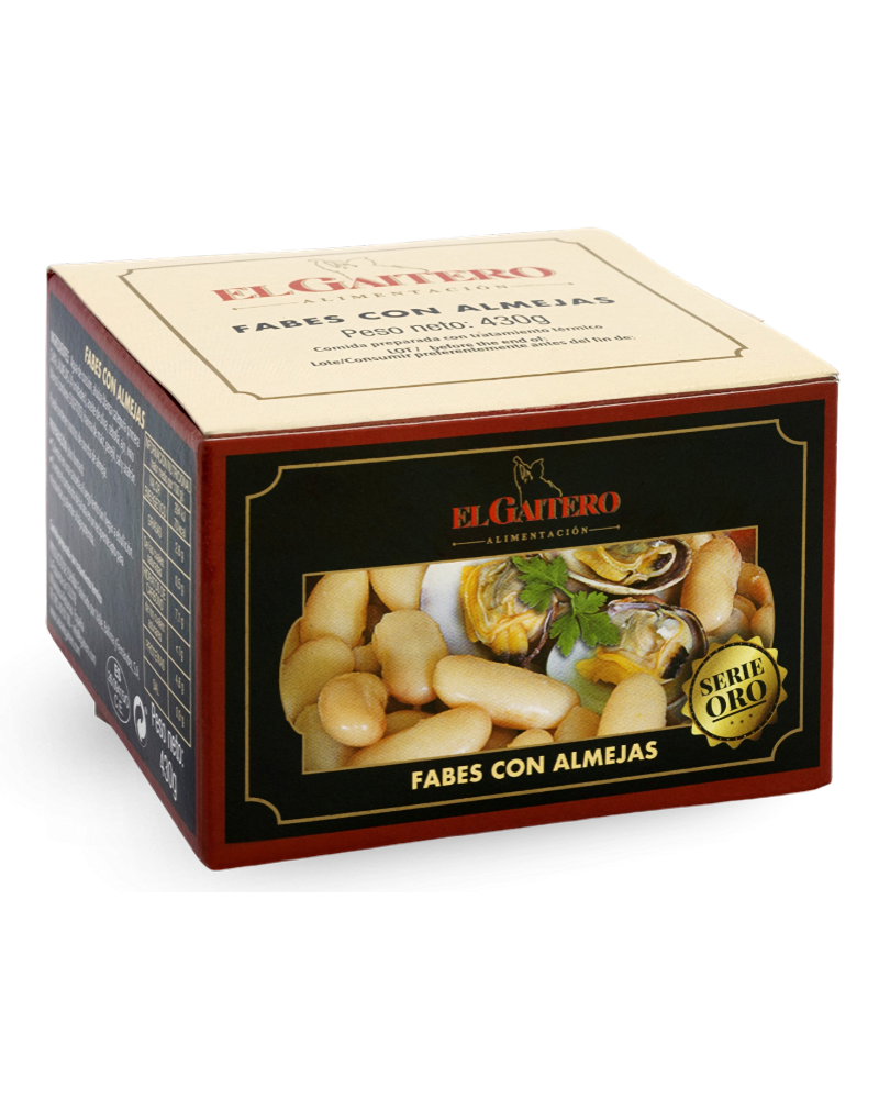 Fabes con Almejas Serie Oro