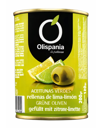 Aceitunas Manzanilla Rellenas de Lima-Limón