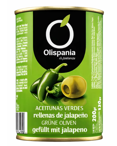 Aceitunas Manzanilla Rellenas de Jalapeño