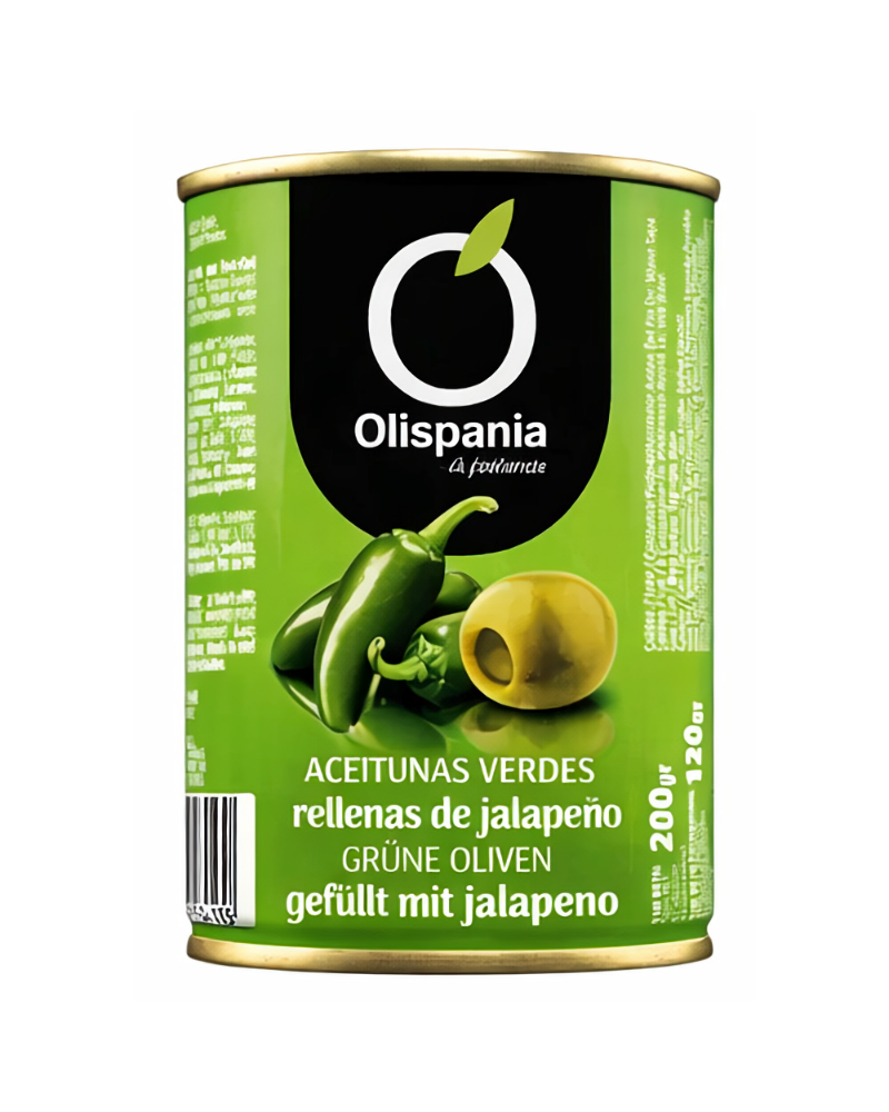 Aceitunas Manzanilla Rellenas de Jalapeño