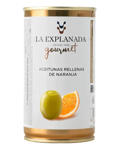 Aceitunas Rellenas de Naranja