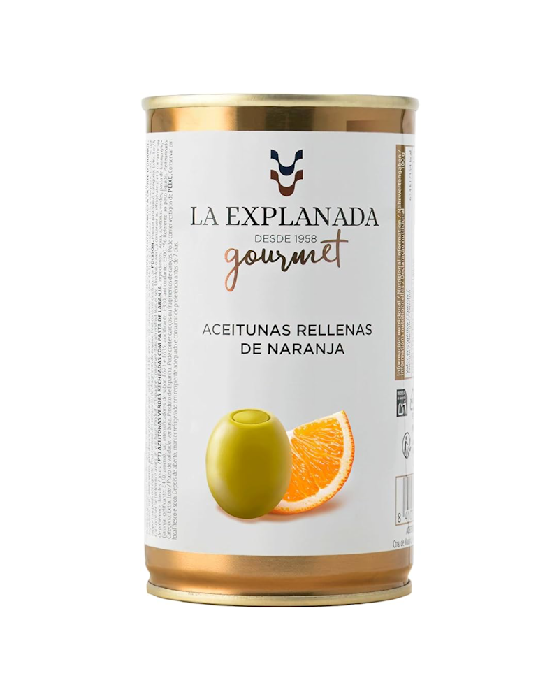 Aceitunas Rellenas de Naranja