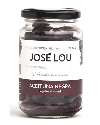 Aceitunas Negras Naturales Variedad Empeltre