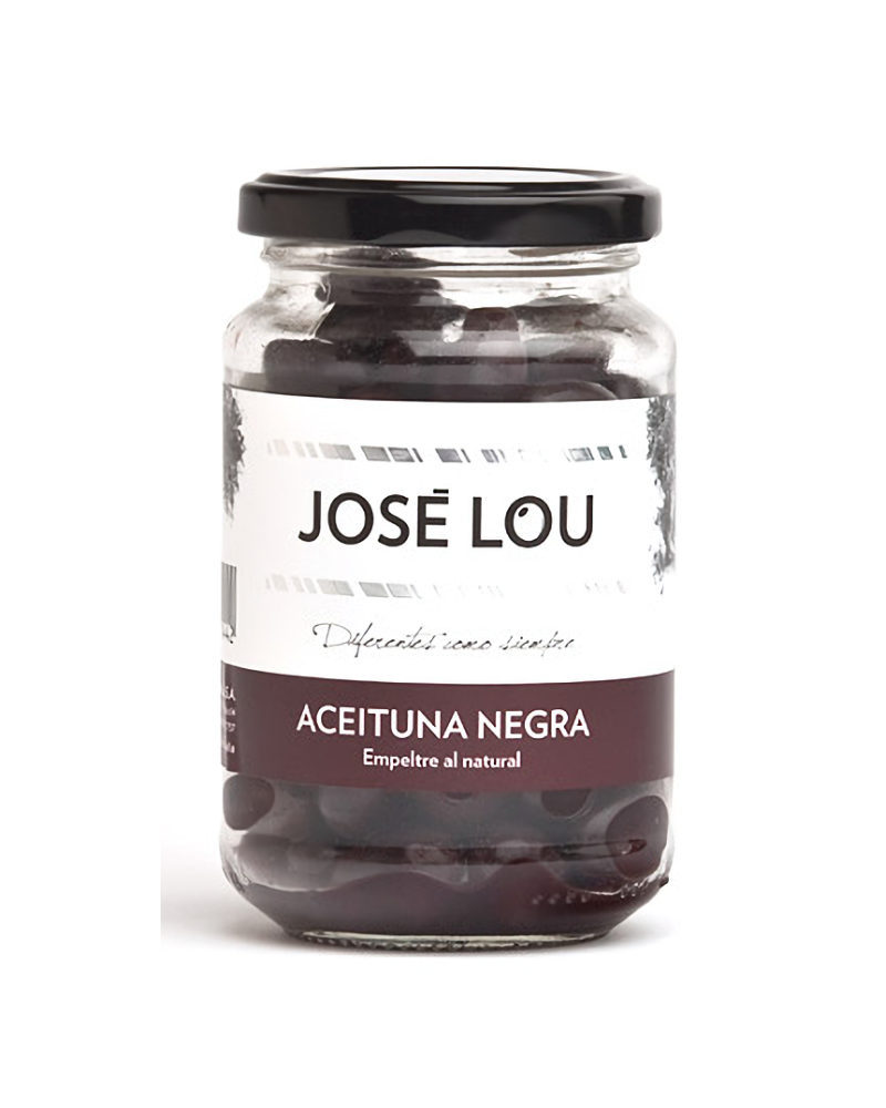 Aceitunas Negras Naturales Variedad Empeltre
