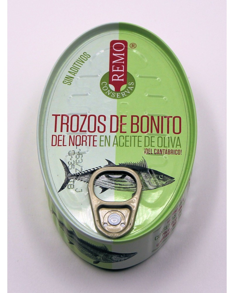 Trozos de Bonito del Norte en Aceite de Oliva