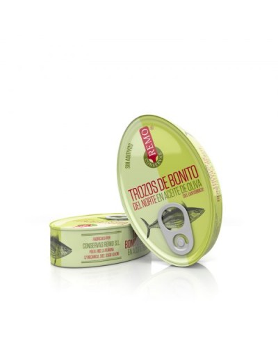 Trozos de Bonito del Norte en Aceite de Oliva