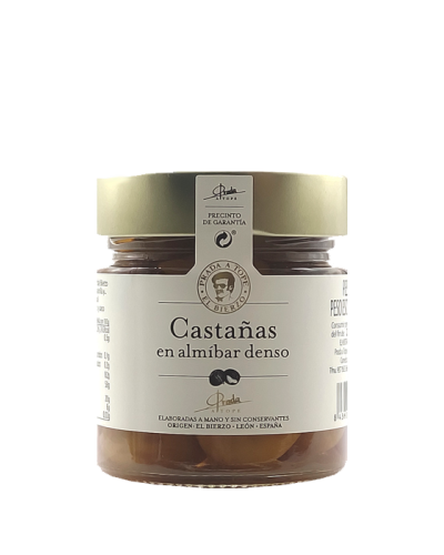 Castañas en Almibar Denso