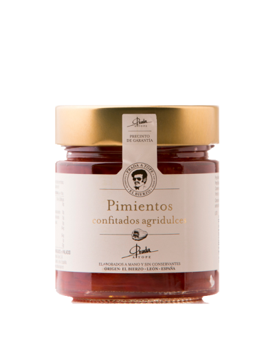 Pimientos Confitados Agridulces