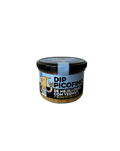 Dip de Mejillones con Vermut Picofino y Bonito del Norte