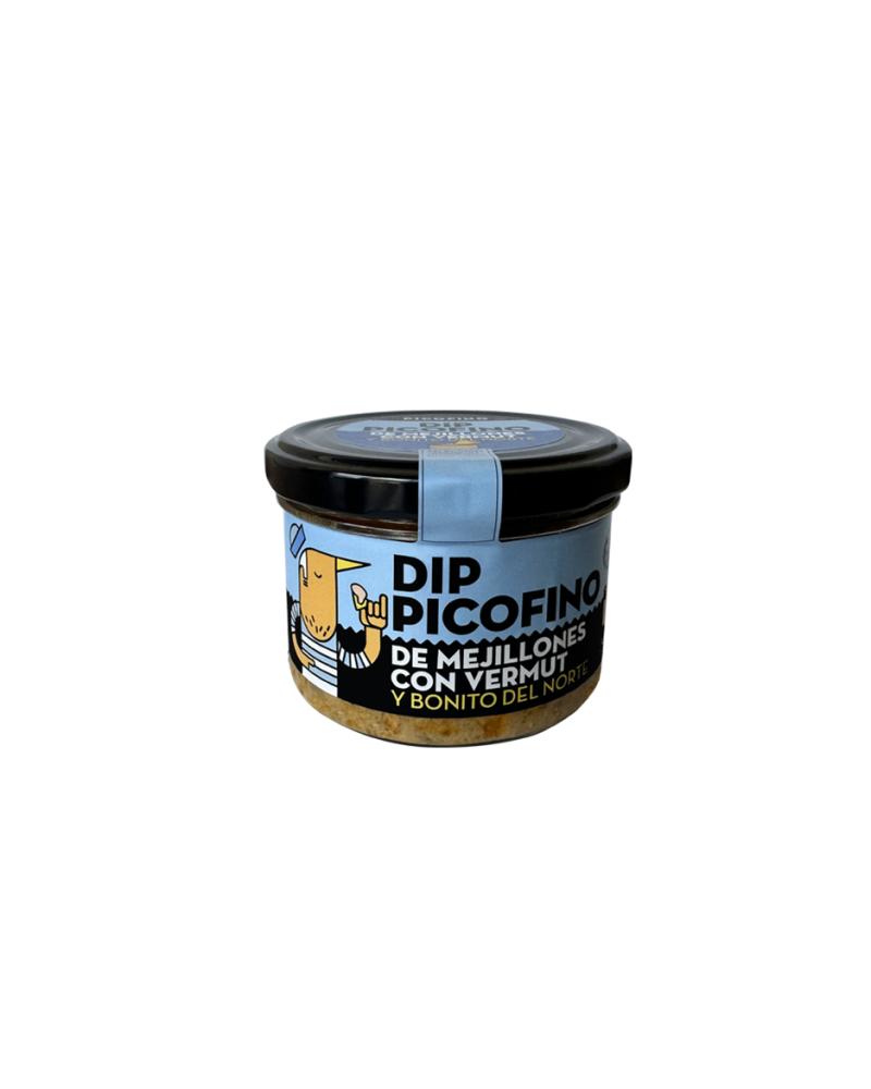 Dip de Mejillones con Vermut Picofino y Bonito del Norte